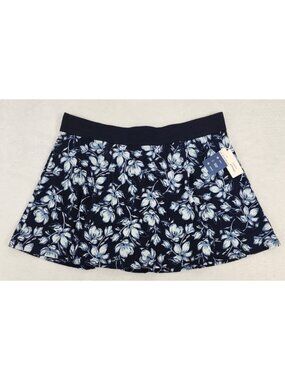 NWT Tommy Bahama Navy Floral Skort XL
